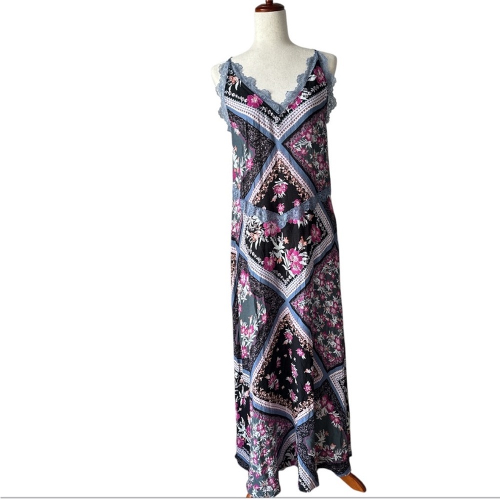 Free People Intimately Stevie lace print maxi slip dress - Picture 3 of 9